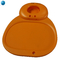 Игрушка младенца инжекционного метода литья PP изготовленная на заказ оранжевая с аудио
